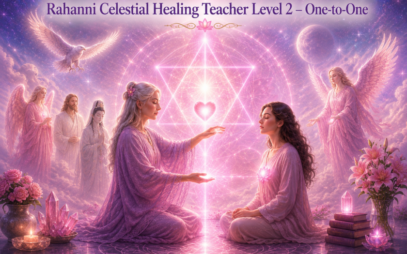 RahanniCelestial Healing Teacher Level 2 – One-to-One